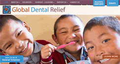 Desktop Screenshot of globaldentalrelief.org